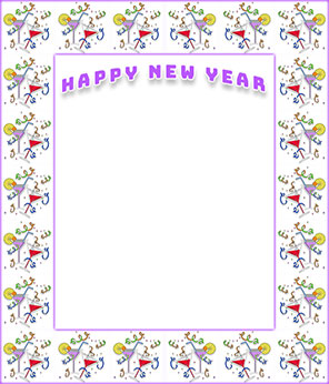 Happy New Year confetti