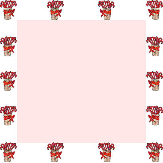 candy canes border