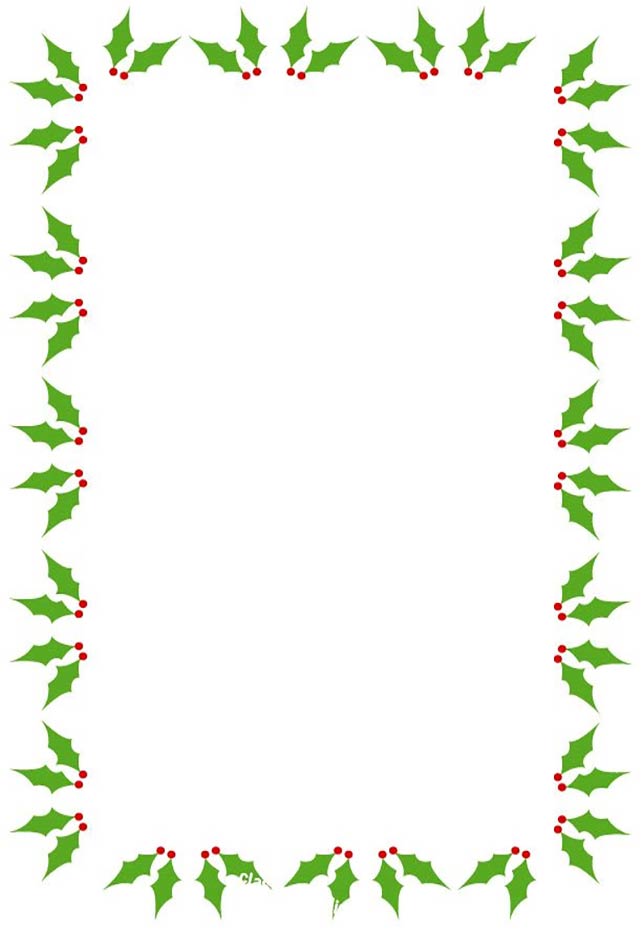 Free Christmas Borders - Frames