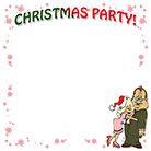 Christmas party border