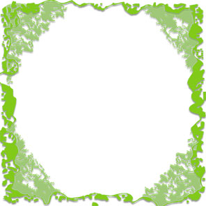 abstract border green