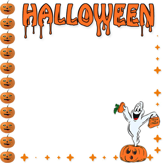 halloween page border