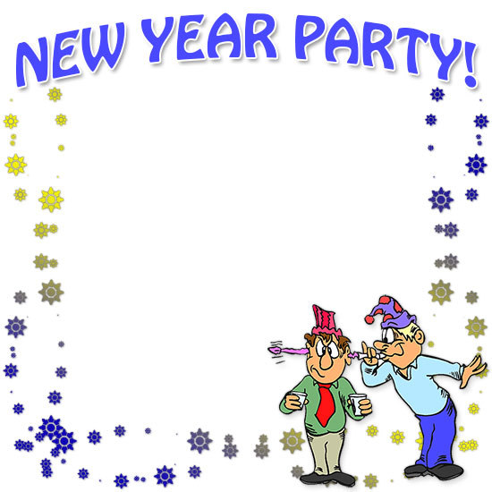 Free Happy New Year Borders New Year Border Clip Art 2024