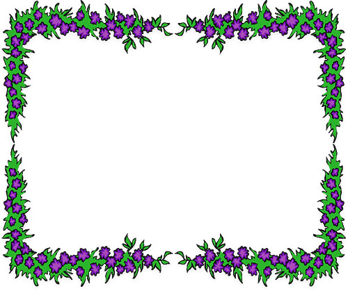 grapevine borders clipart