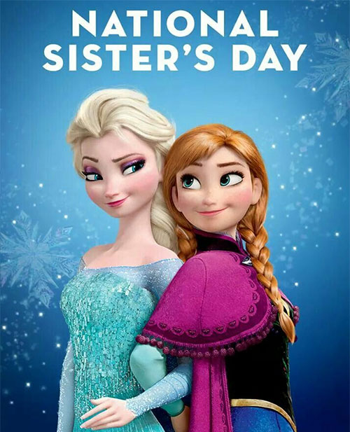 Free National Sister's Day Clipart - Animations - Happy Sisters Day