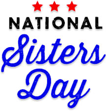 National Sisters Day clipart