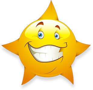 sun smiley