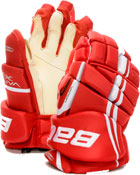 hockey gloves red