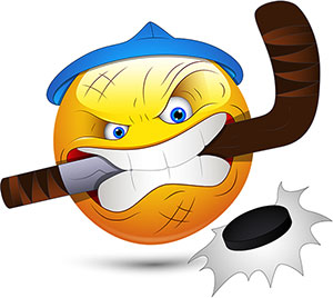 hockey smiley