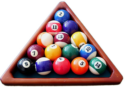 pool balls