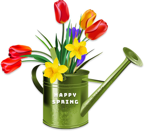 Free Spring Clipart - Animations - Happy Spring