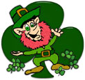 happy leprechaun