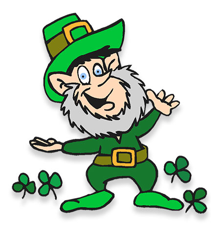 shamrocks leprechaun