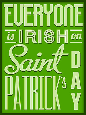 everyone is Irish