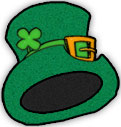 Irish green hat