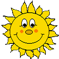 sun with big smile