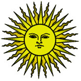 sun face design