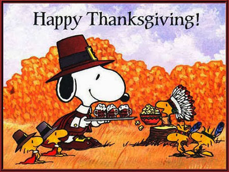 Happy Thanksgiving Snoopy