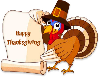 Free Happy Thanksgiving Clipart - Graphics - Animations