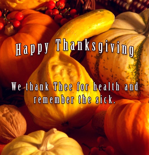 Happy Thanksgiving health