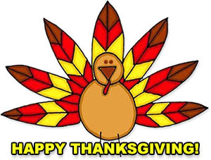 Happy Thanksgiving funny turkey