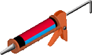 caulk gun for darker pages