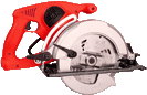 circular saw red