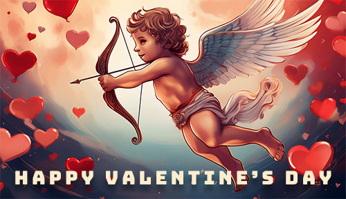 cupid hearts