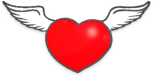 heart with wings