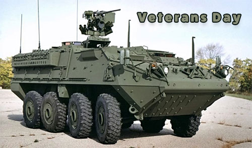 Veterans Day Stryker