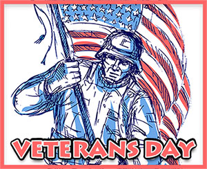 veterans day sketches