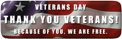 Thank You Veterans