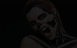 woman having fun