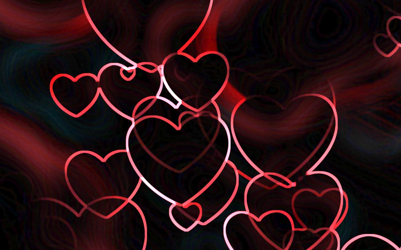 Red heart with butterfly Wallpapers Download  MobCup