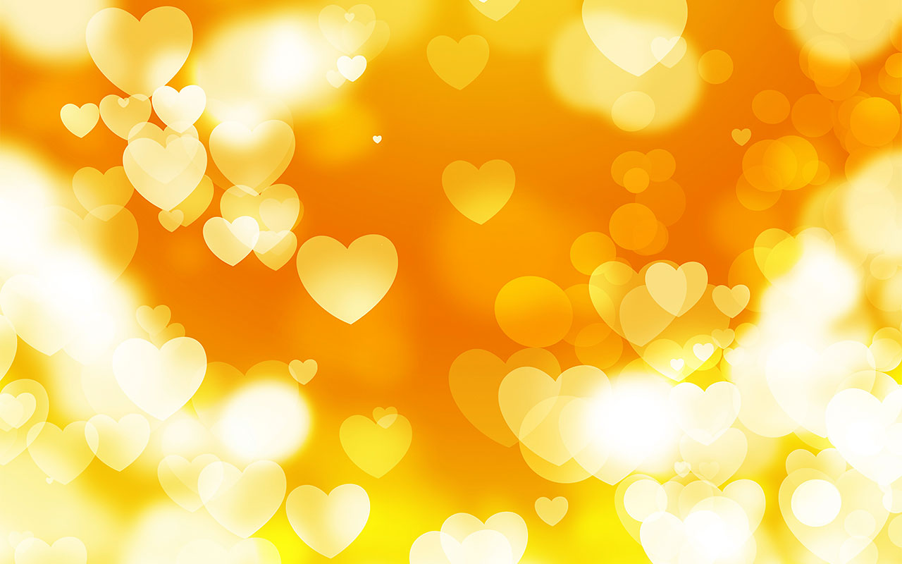 Black Yellow Love Heart Wallpaper - [1440x3040]