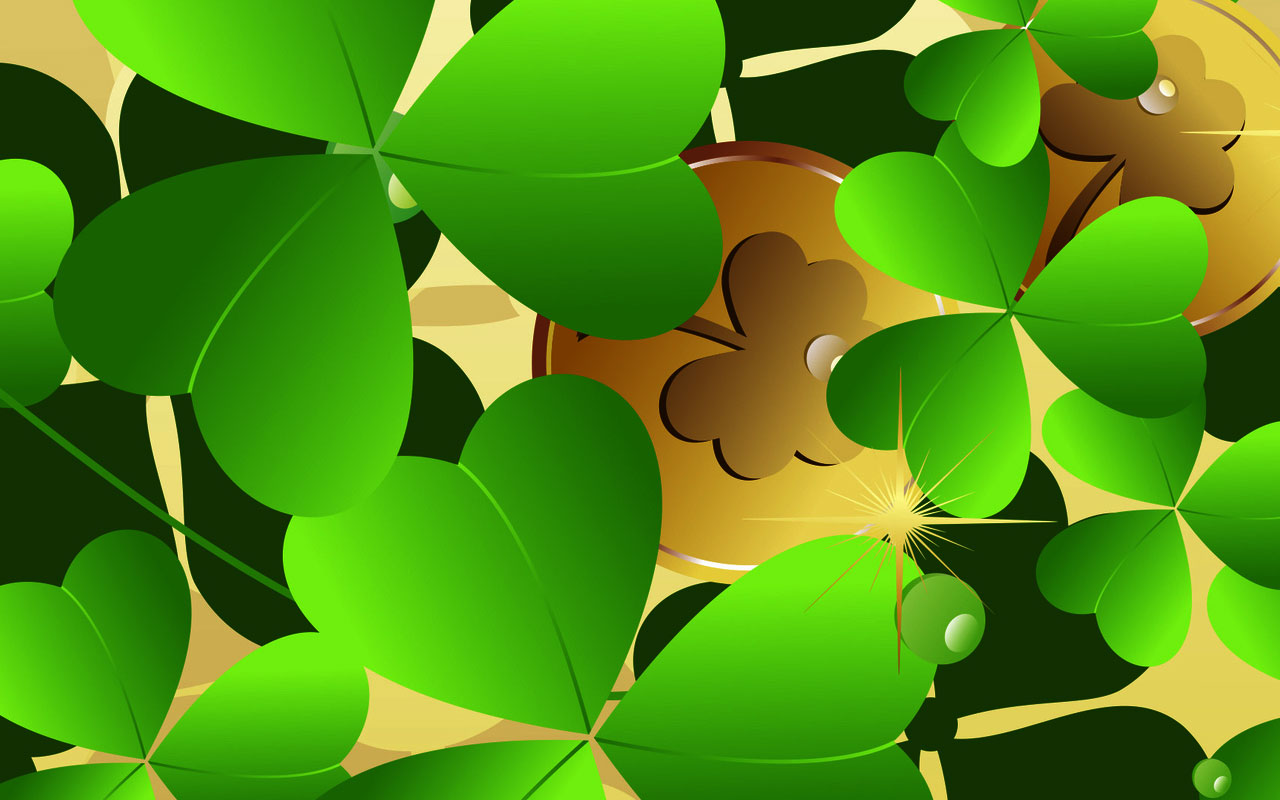 St Patricks Day Wallpaper Pattern Design Stock Illustration  Illustration  of creation cover 175063099