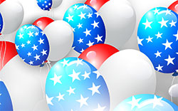 patriotic balloons