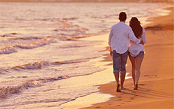 couple on beach