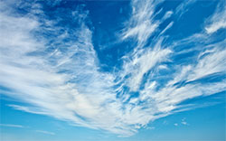 sky feather clouds