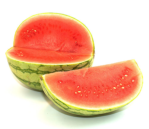 sliced watermelon