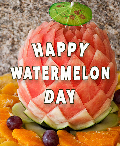 watermelon centerpiece