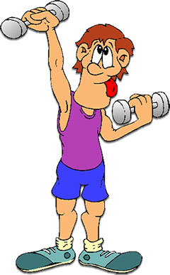 Free Weightlifting Clipart - Graphics