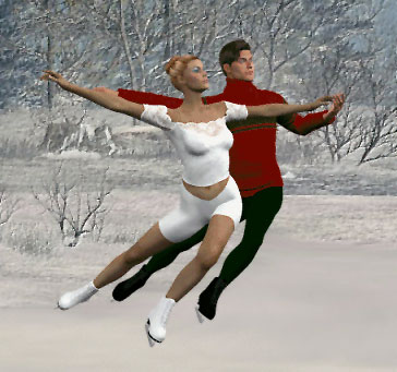 Ice dancing